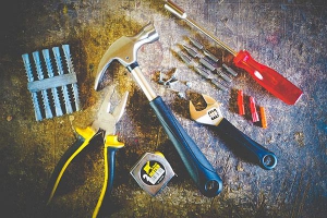 24/7 Maintenance: An image of tools