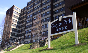 An image of the Garden Park Terrace Apartments